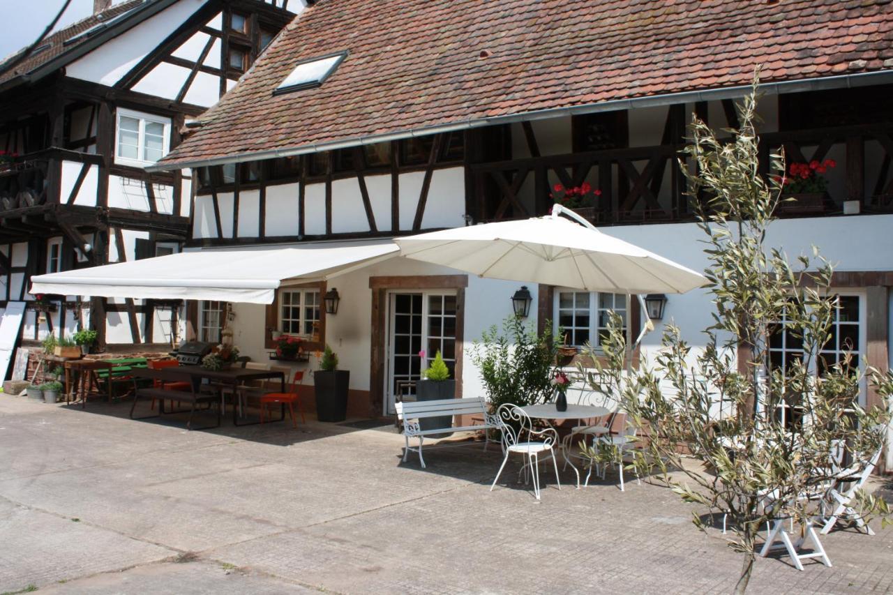 Bed and Breakfast La Grange Aux Coqs Ittenheim Exteriér fotografie